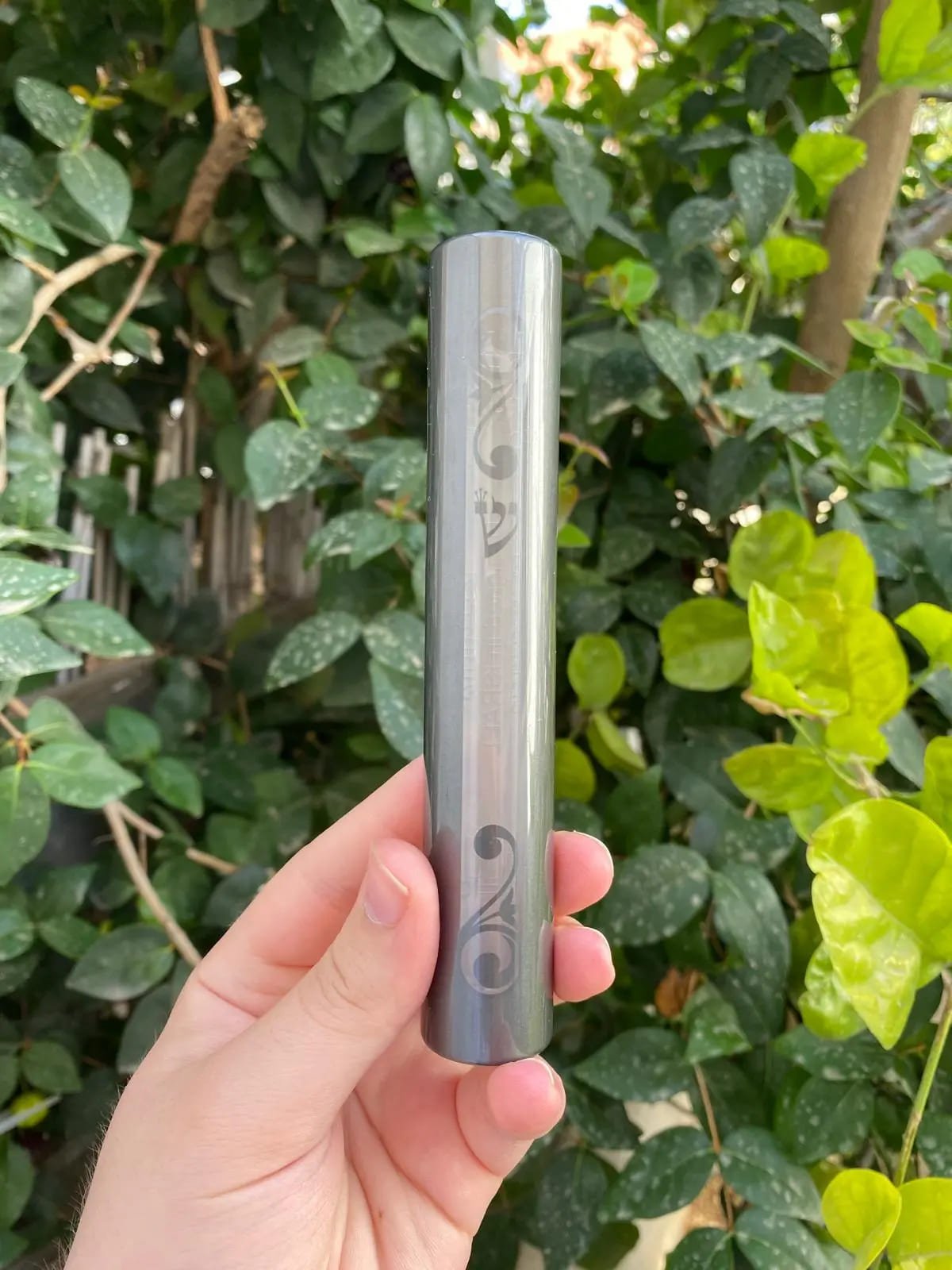 בית מזוזה דגם הדר-אפור כהה